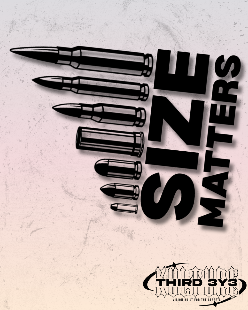 Size Matters | Glossy Vinyl Decal