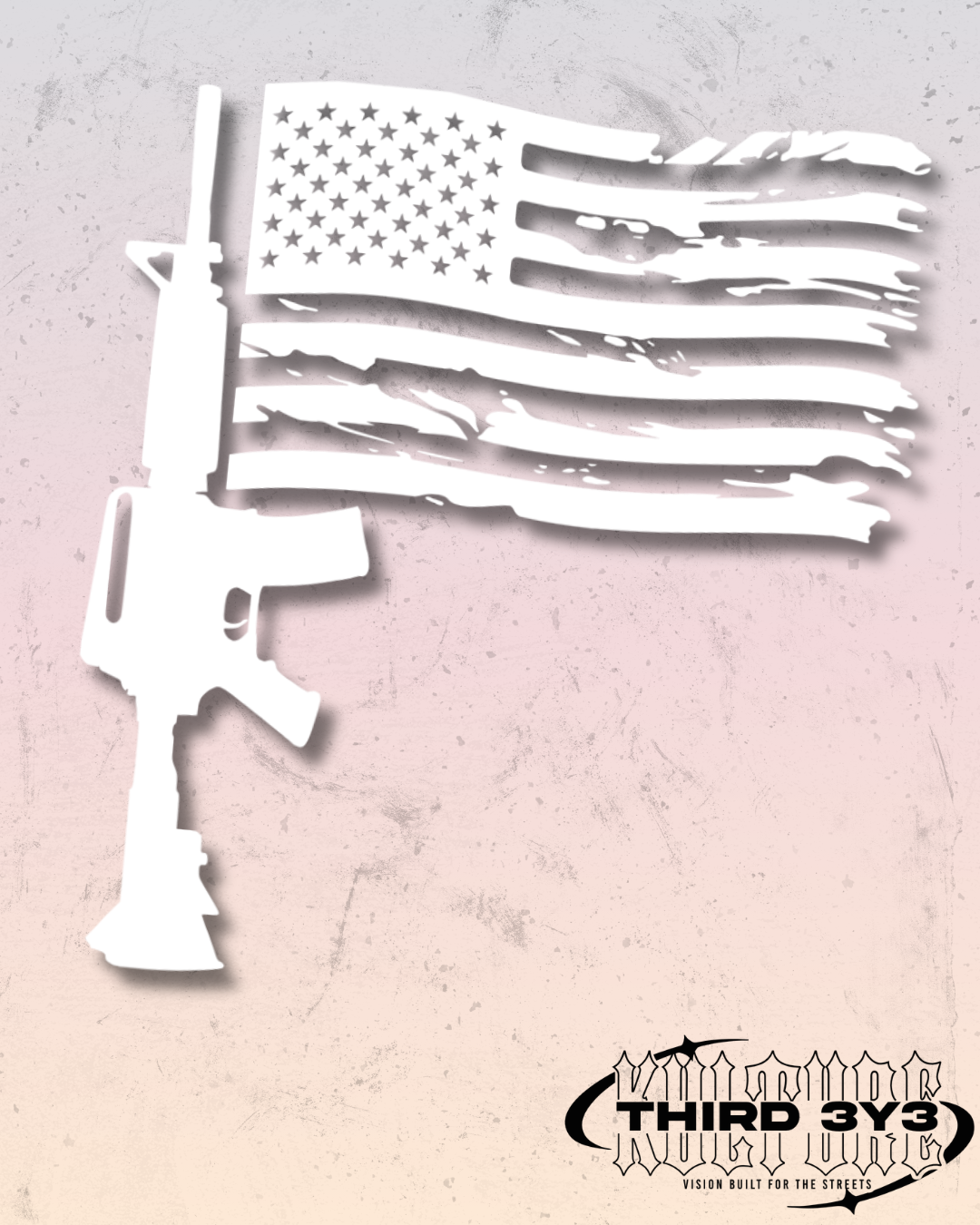 AR Flag | Glossy Vinyl Decal