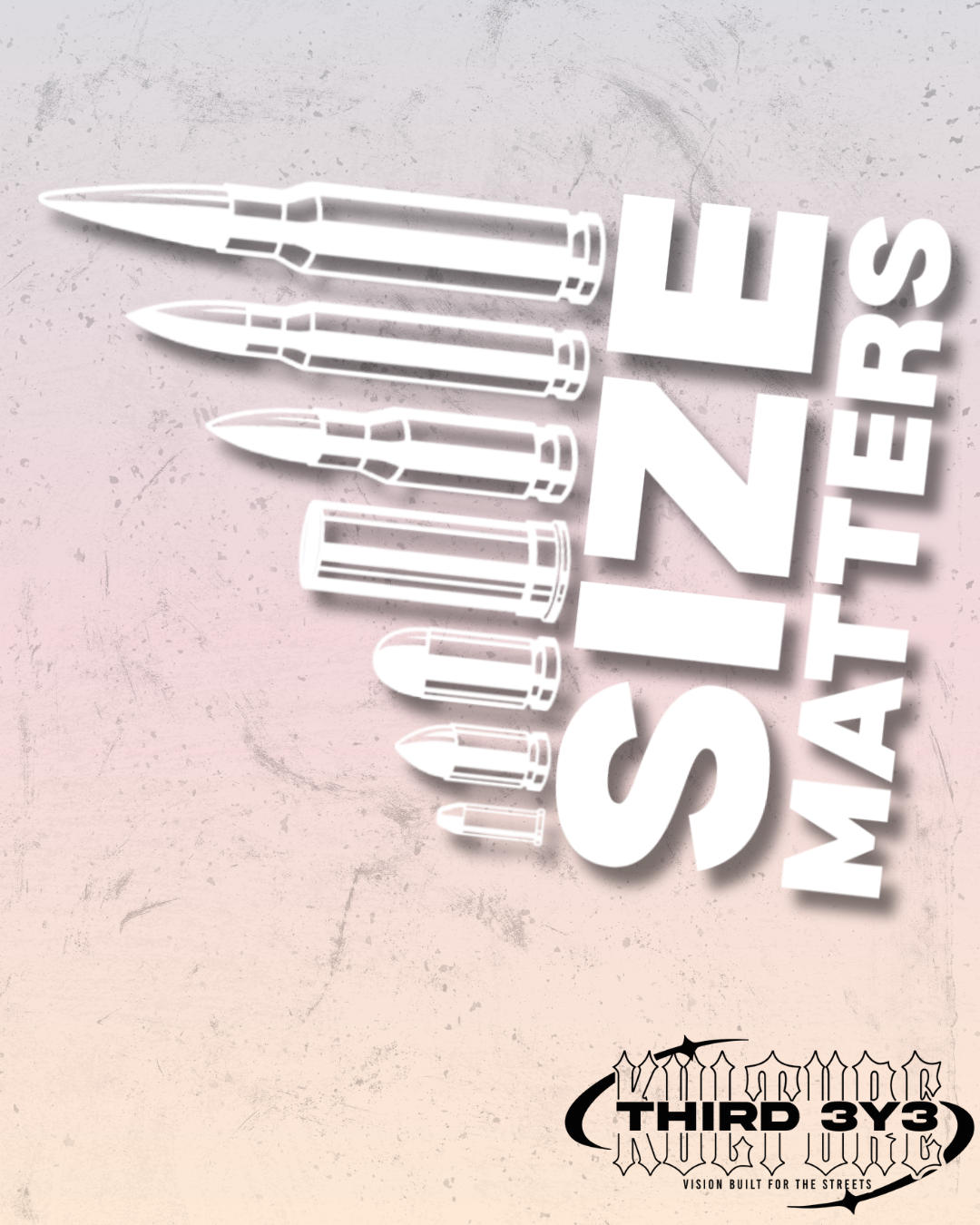 Size Matters | Glossy Vinyl Decal