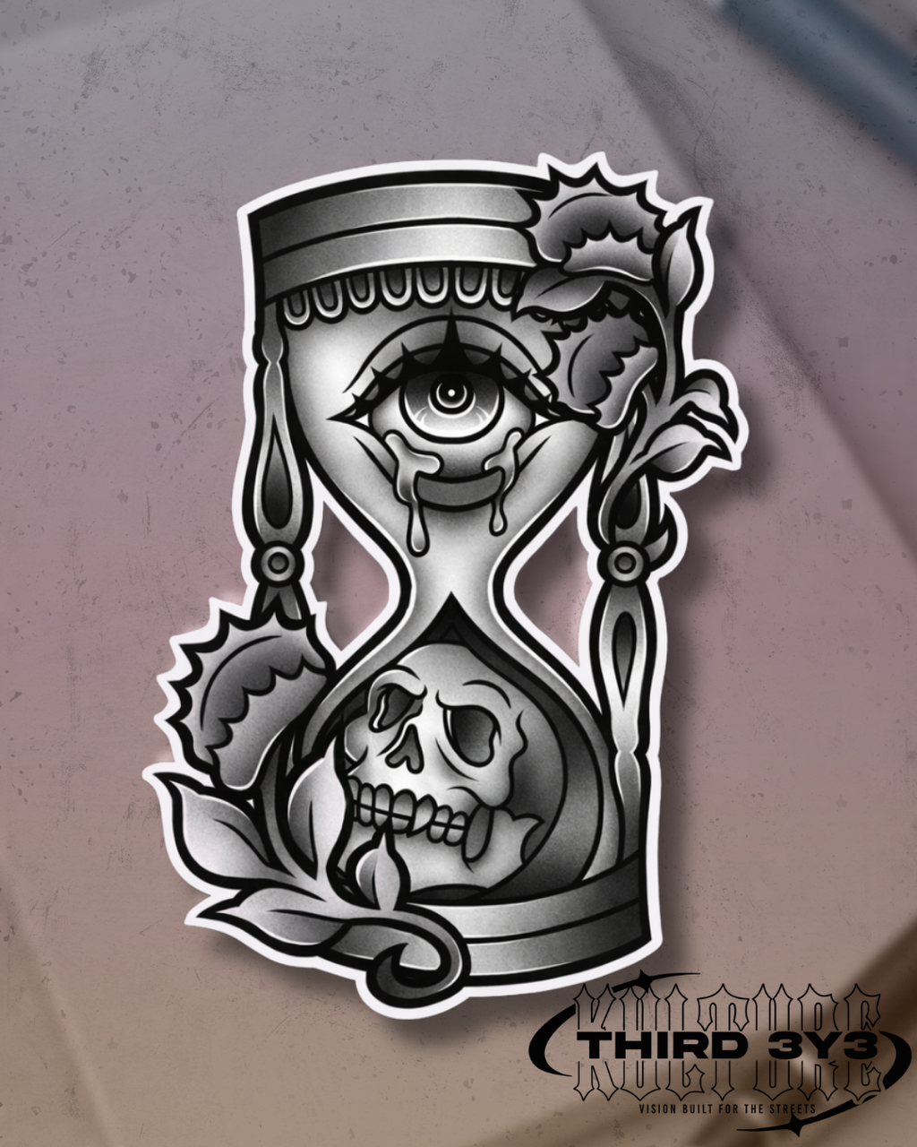 Life & Death | Glossy Vinyl Sticker