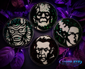 Horror Legends | Ceramic Coaster Set
